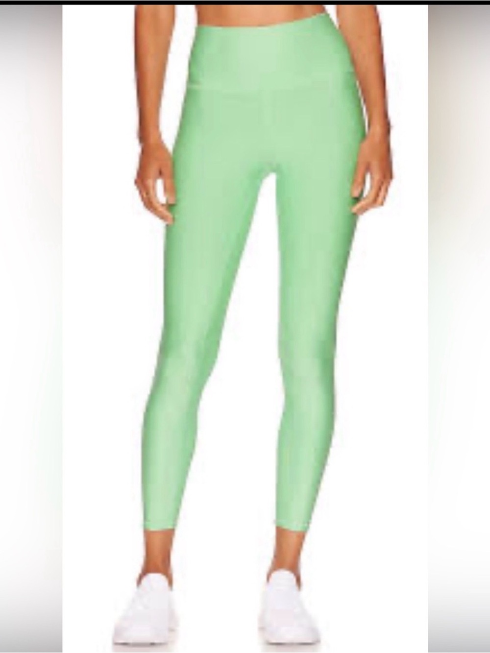 Alo Yoga Airbrush 7/8 Leggings — Neon Lime Green — Women’s Small